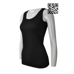 VT167 Manufacture vest T-shirt style camisole Contrast shrimp line Vest t-shirt center VT167 Manufacture vest T-shirt style camisole Contrast shrimp line Vest t-shirt center